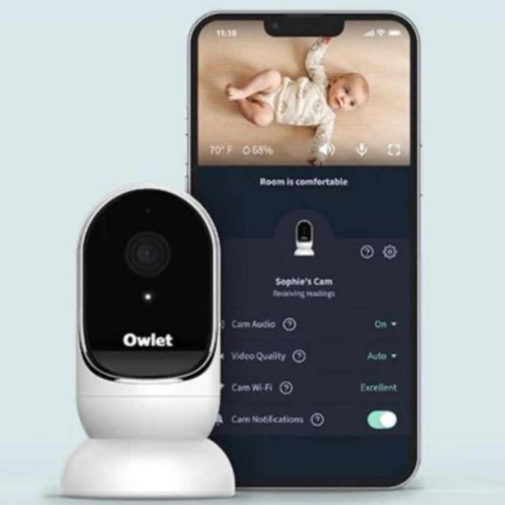 Owlet Cam Camera with Night Vision and Audio Sound and Motion Brand New